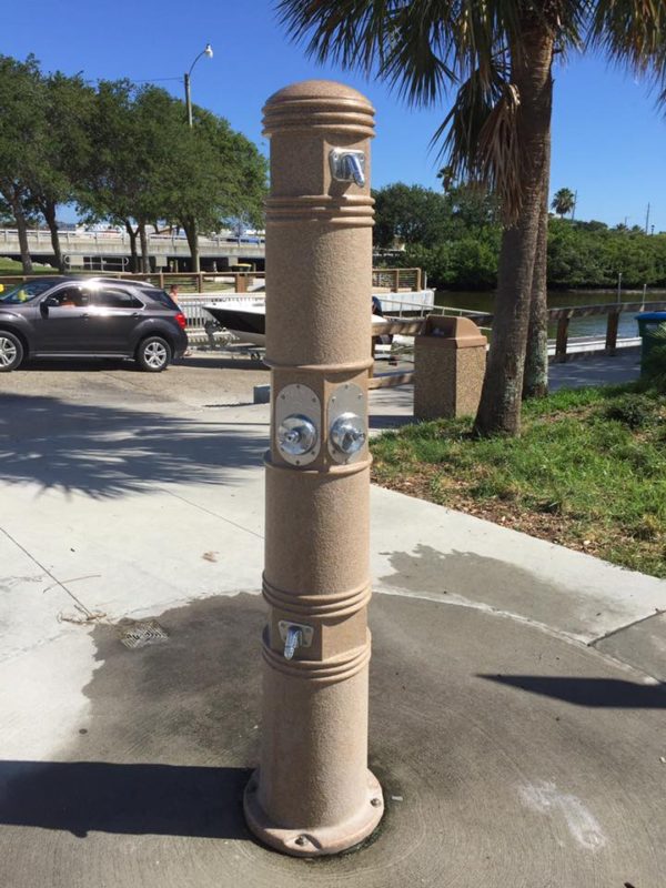 FreeStanding Outdoor Showers for Beaches, Pools, and Hotels